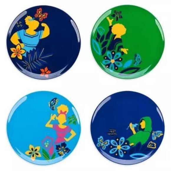 WEEKEND SALE Encanto Plate Set 4 Piece Set NEW Disney Parks - Picture 1 of 5